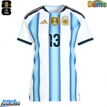 Argentina Cristian Romero #13 Hjemmedrakt Dame EM 2024 Kortermet